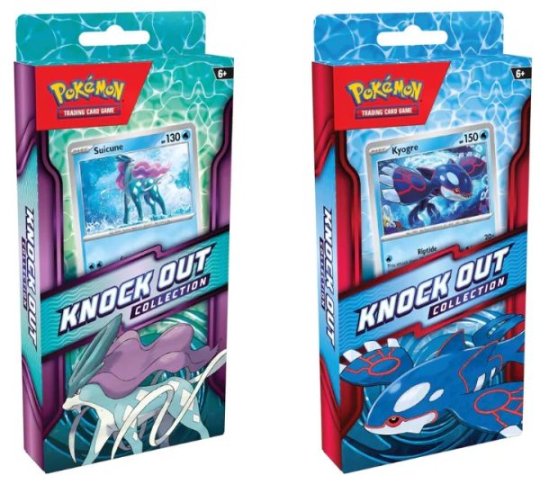 knockout1 Pokemon Knock Out collection Suicune & Kyogre Sealed