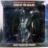 D&D Icons of the Realms: Adult Moonstone Dragon