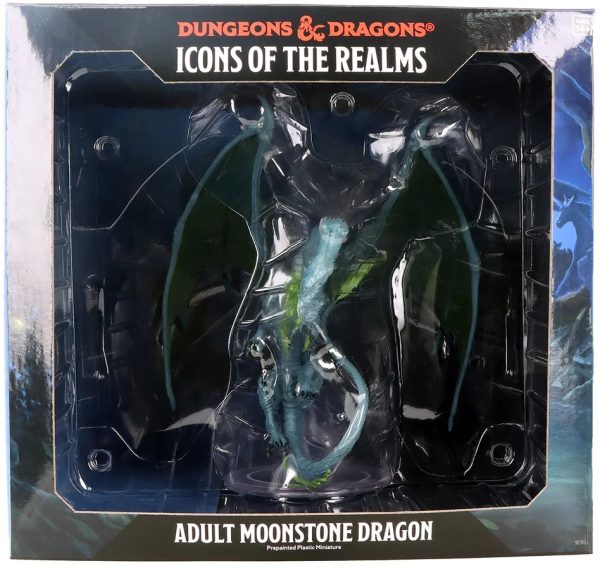 D&D Icons of the Realms: Adult Moonstone Dragon