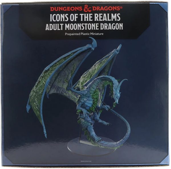 D&D Icons of the Realms: Adult Moonstone Dragon
