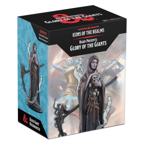 necro1_ Wizkids D&D Icons of The Realms Bigby Presents Glory of The Giants Necromancer Boxed Miniature