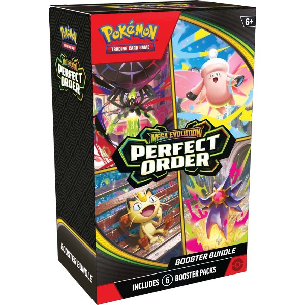 perfectbundlefront_Large Pokemon Bundle Perfect Order Booster Box and Bundle pack sealed.