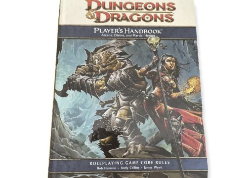 Dungeons and Dragons 4th Edition 4e D&d Player's Handbook HC
