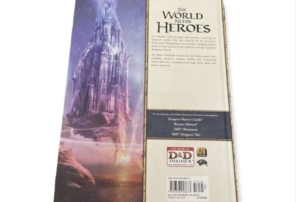 play4th1 Dungeons and Dragons 4th Edition 4e D&d Player's Handbook HC