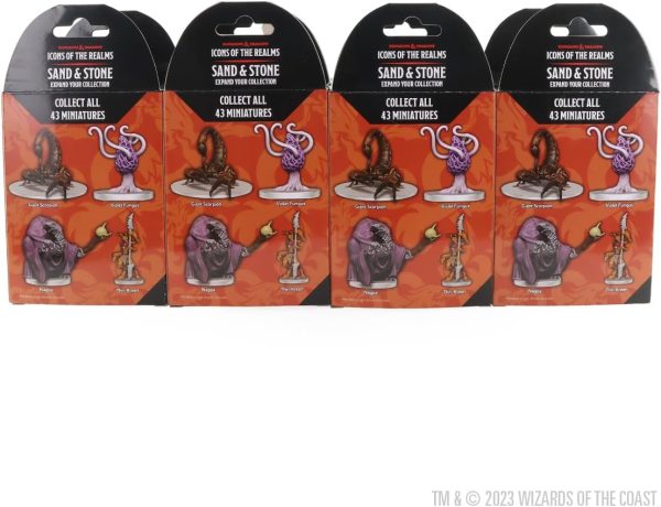 D&D Icons of The Realms - Sand & Stone Booster Brick Sealed