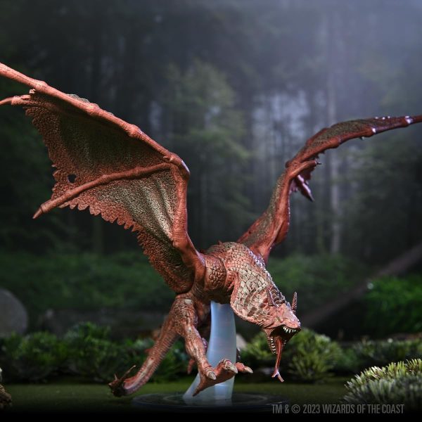 wyvern05 Wizkids Dungeons & Dragons Sand & Stone Wyvern Boxed Icons of The Realms Miniature
