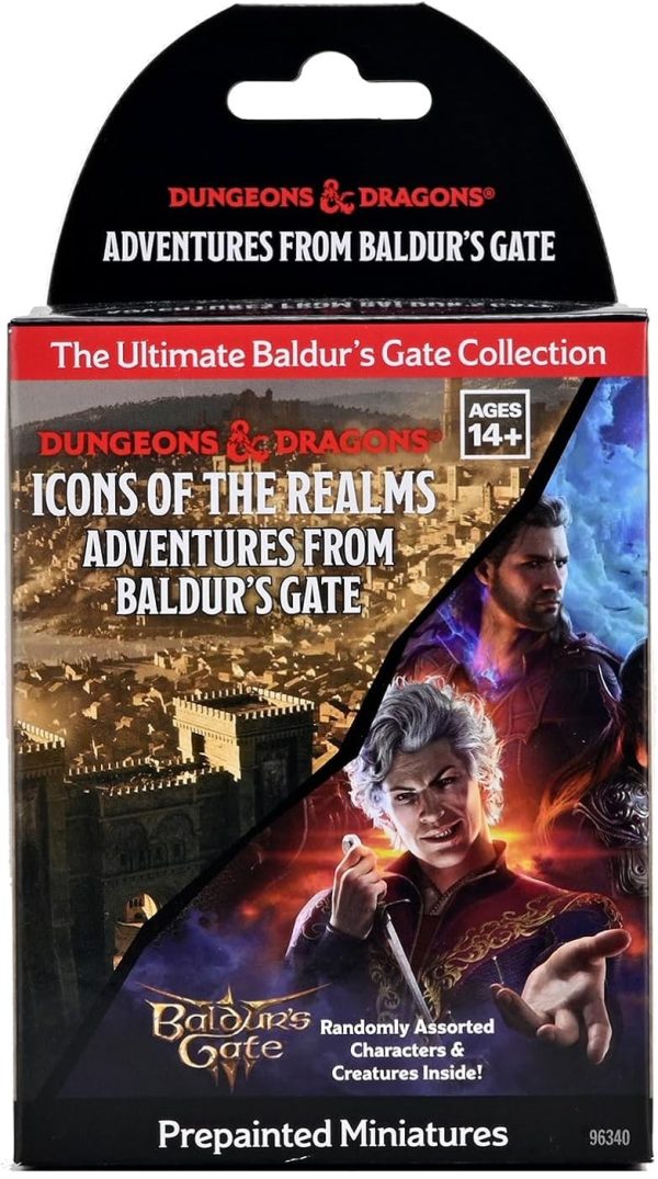 D&D Icons of the Realms: Adventures from Baldurs Gate Booster Brick Sealed