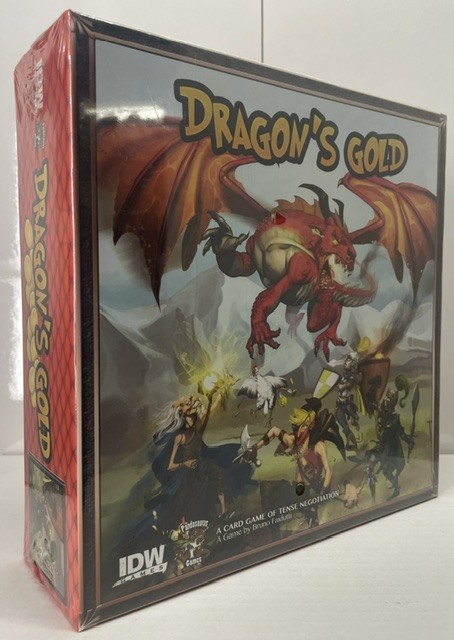 dg3 Dragon's Gold Card Game Sealed Slight Cello rips