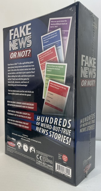 Playroom Entertainment Fake News or Not? Sealed