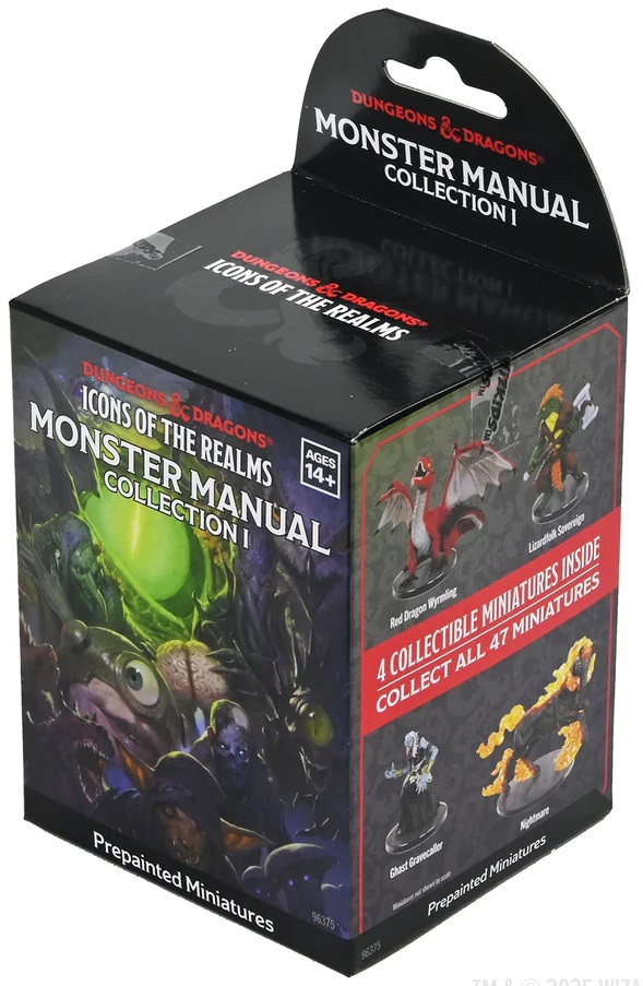 D&D Icons of the Realms: Miniature Booster Brick - Monster Manual Collection 1 Sealed