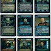 STAR TREK CCG  10TH ANNIVERSARY, SET OF 18 FOIL CARDS FIRST PRINT