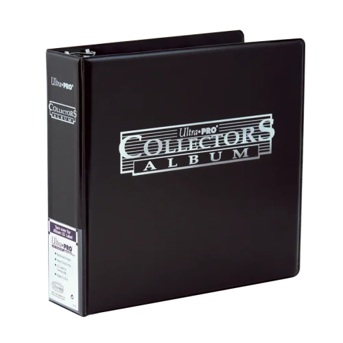 Black 3 inch 3 ring binder plus (30) 9 pocket pages.