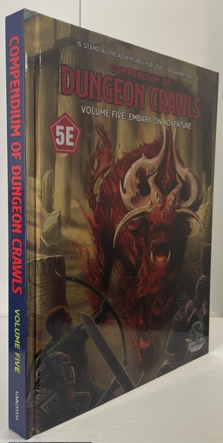 Compendium of Dungeon Crawls Vol5: Embark on Adventure HC Book