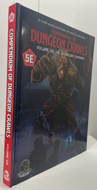 Compendium of Dungeon Crawls Vol 6: The Adventure Continues (5E) HC Book